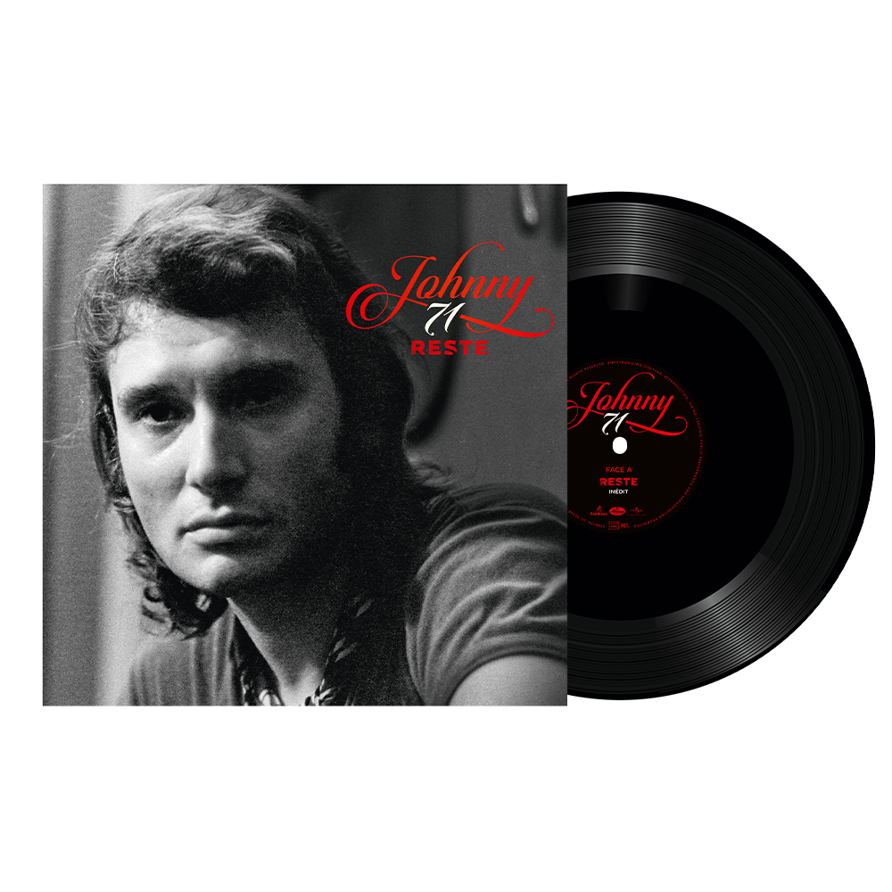 Johnny Hallyday 71 - Reste - 45T INÉDIT