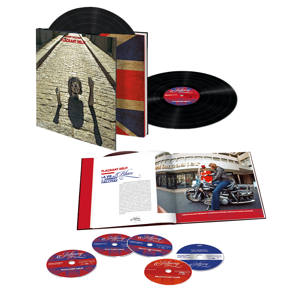 JOHNNY HALLYDAY 71 - COFFRET VINYLE SUPER COLLECTOR