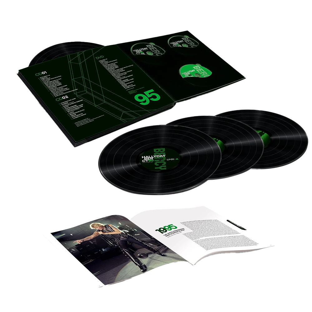 Bercy 95 box set - 4LP + 2CD + 1DVD