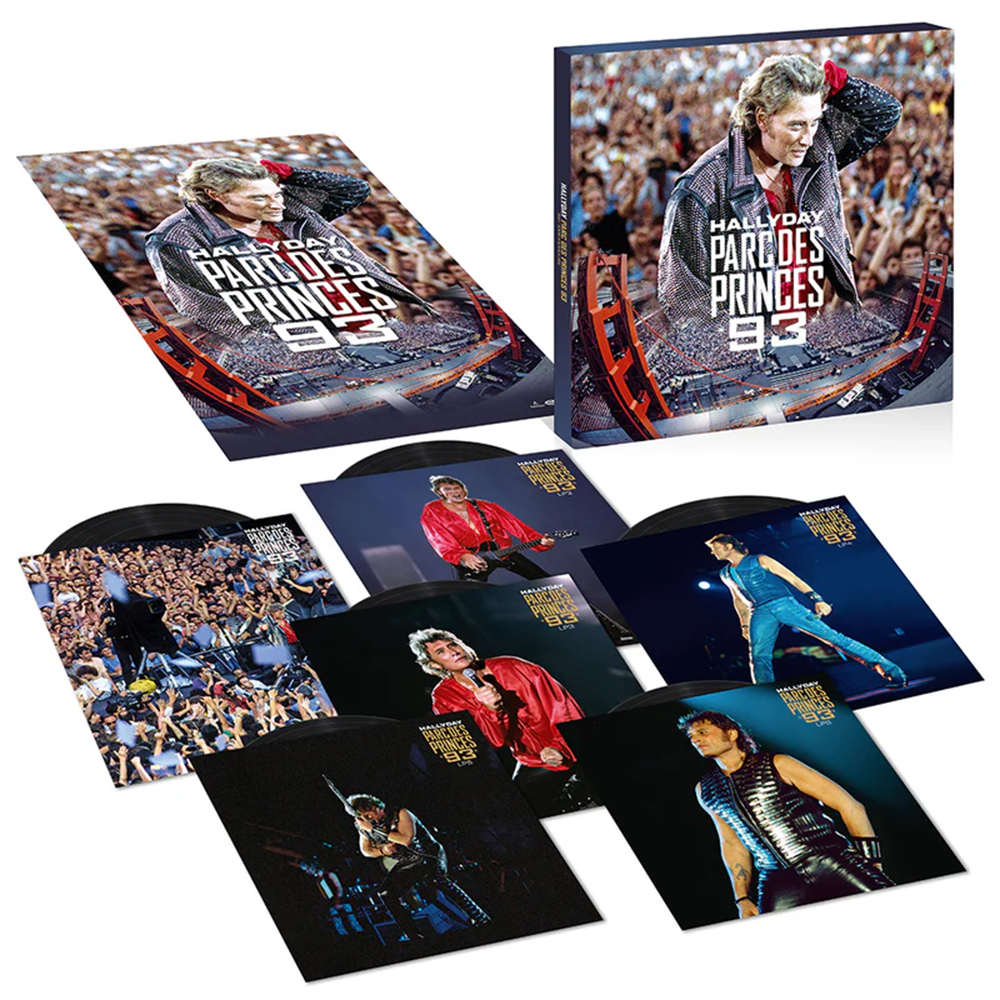 Box set of 6 Parc des Princes 93 vinyls - 30th anniversary