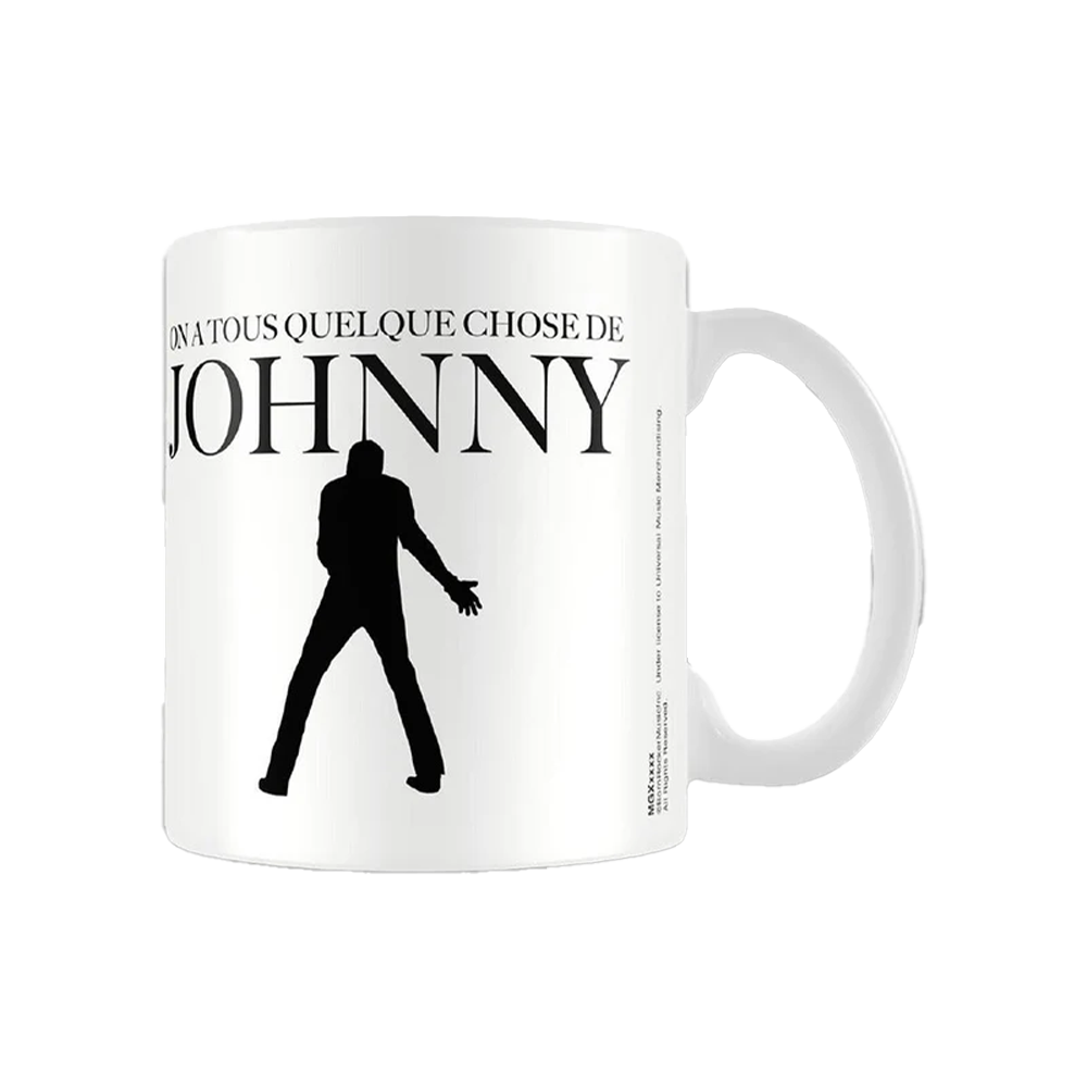 Mug Silhouette On a tous quelque chose de Johnny