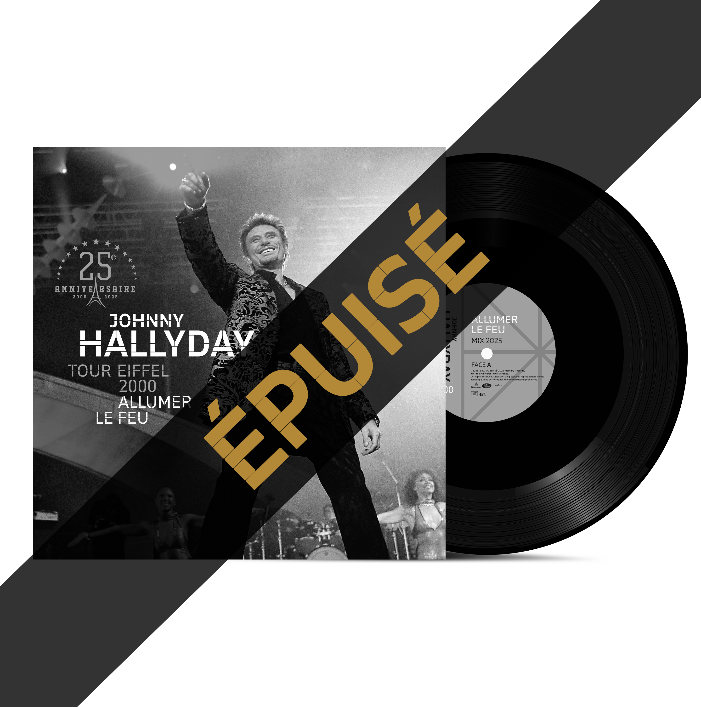 JOHNNY HALLYDAY - ALLUMER LE FEU - LIVE TOUR EIFFEL 2000