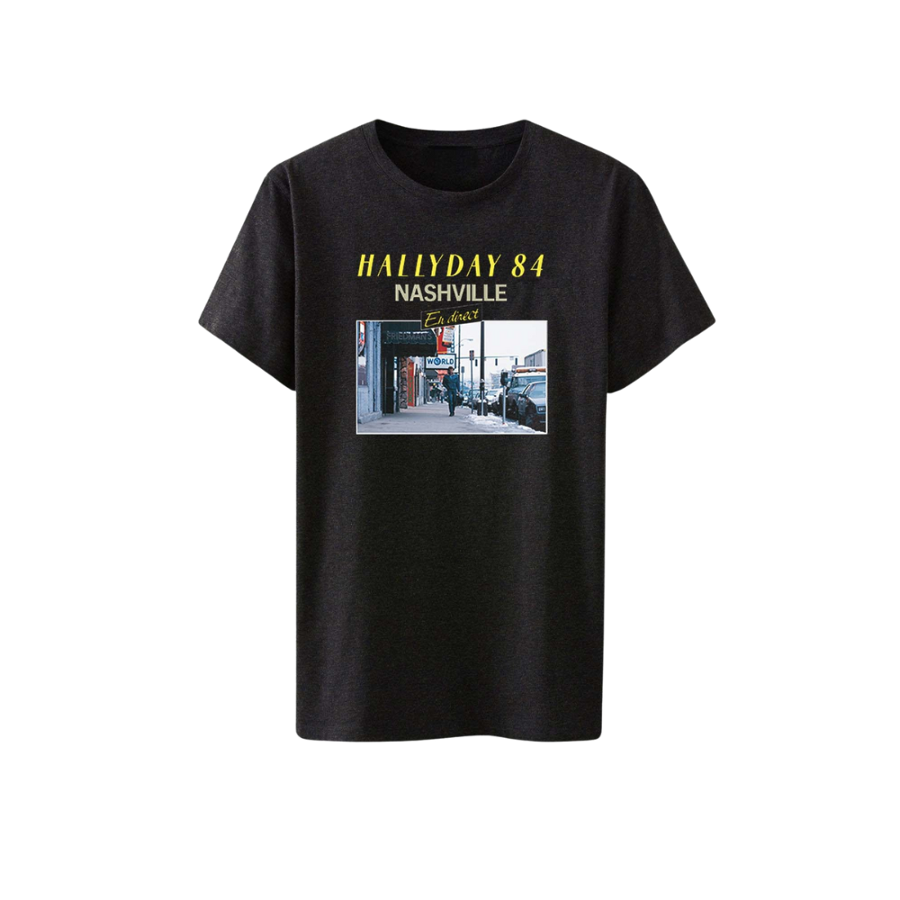 T-shirt homme Nashville - Johnny Hallyday