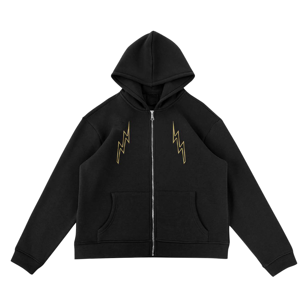 Johnny Symphonique - Sweat Zippé Noir