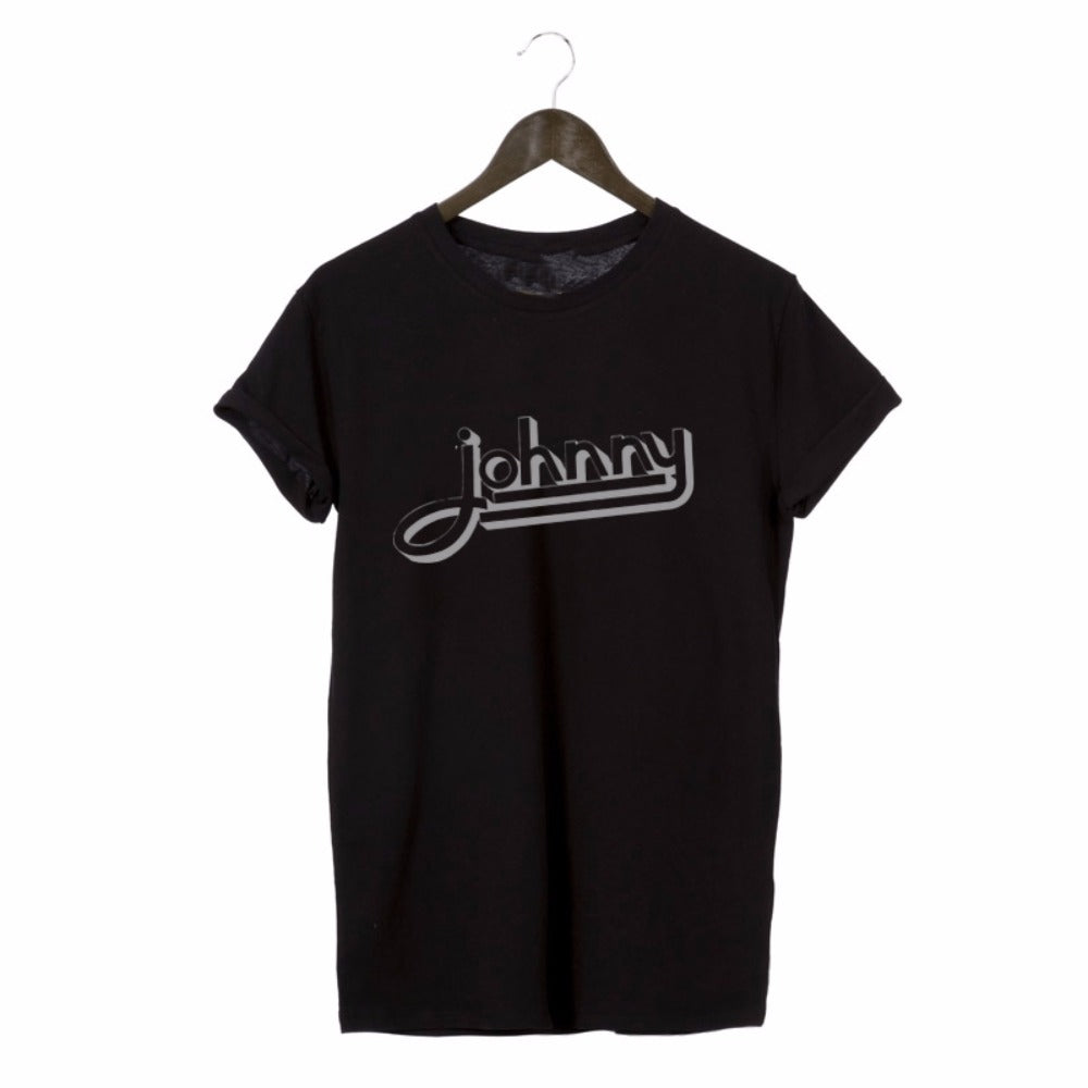Tee-Shirt Femme noir Johnny - Johnny Hallyday
