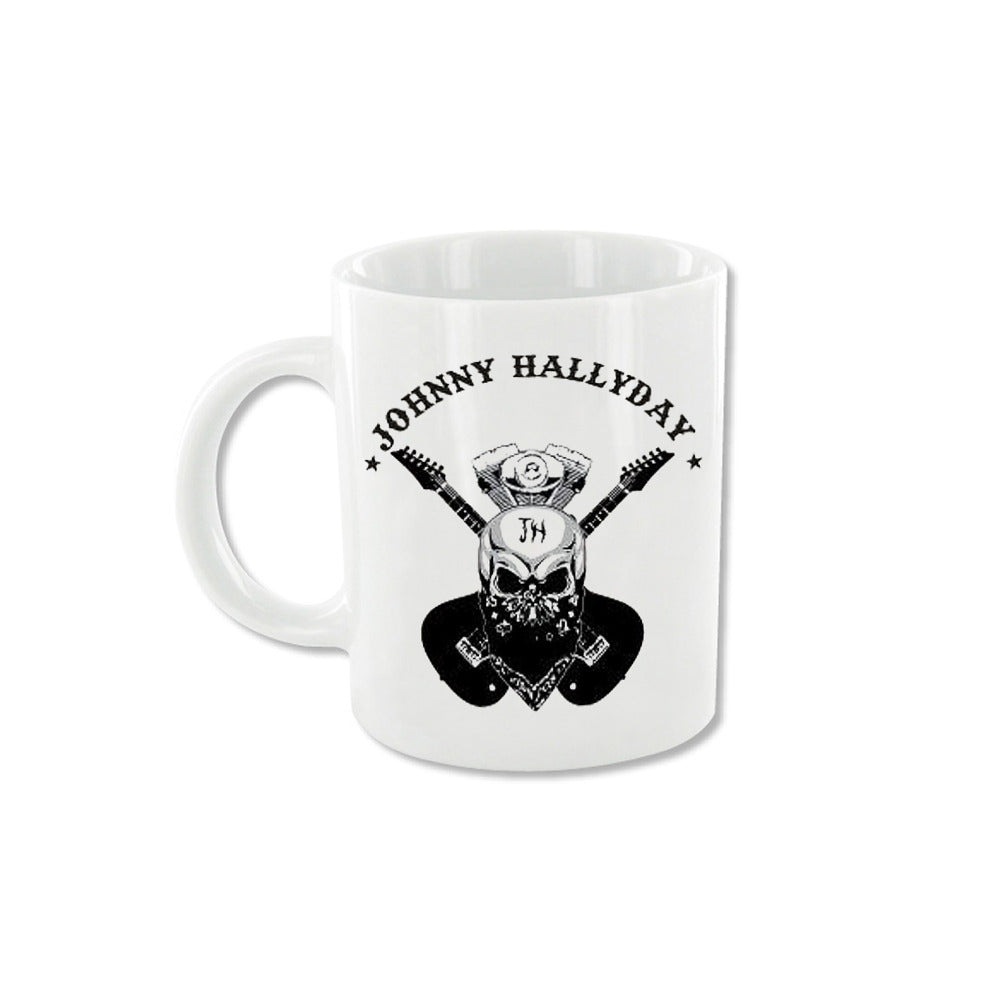 Mug Double guitare noire