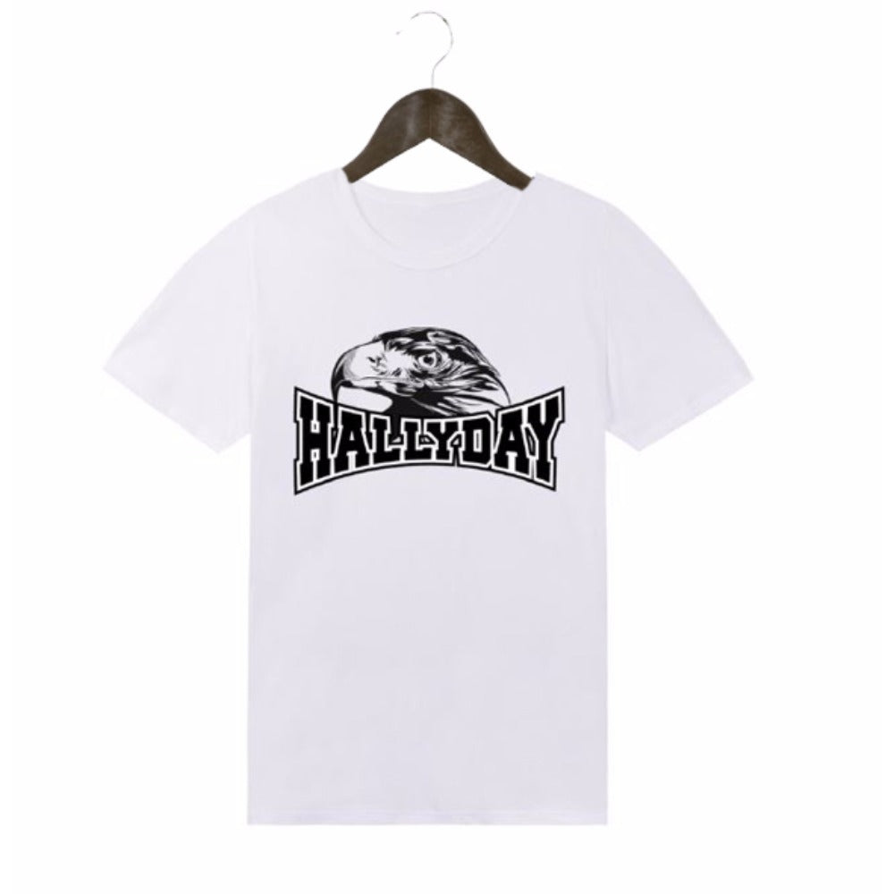 Tee-Shirt Homme blanc Aigle - Johnny Hallyday