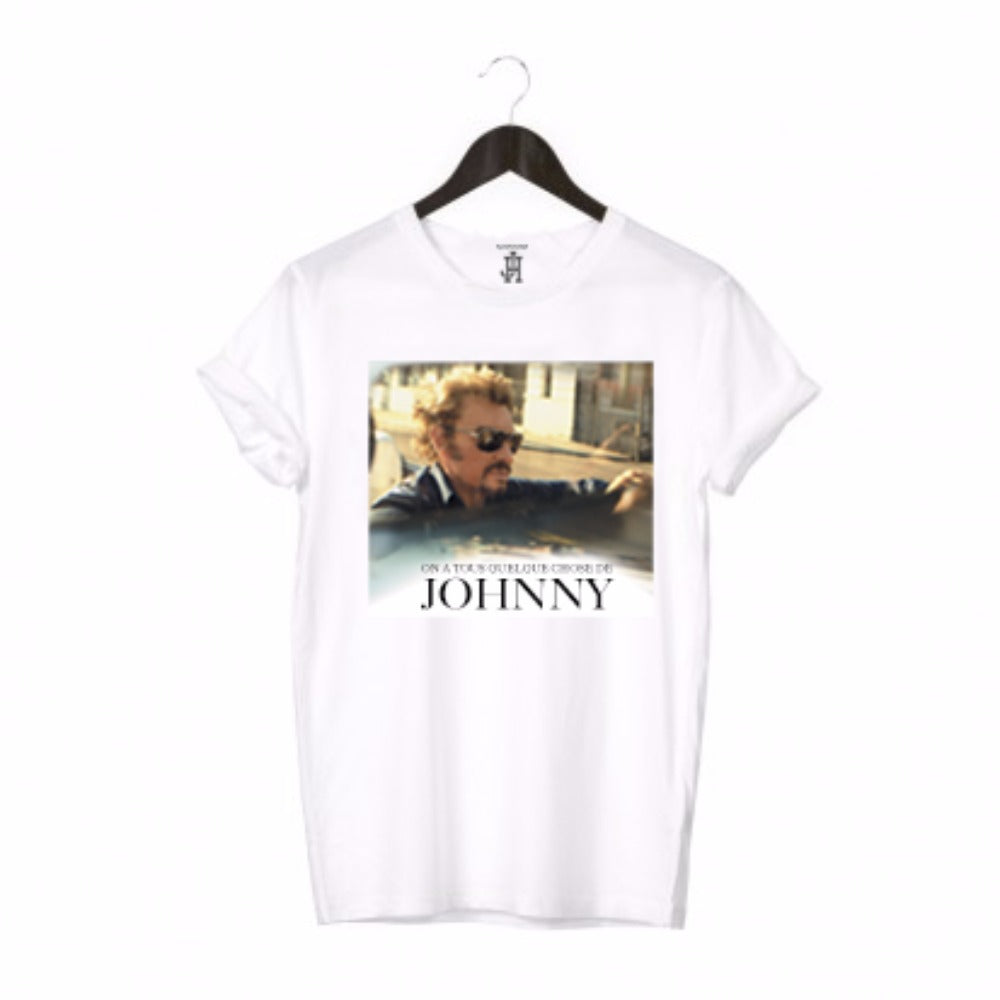 T-shirt femme On a tous quelque chose de Johnny
