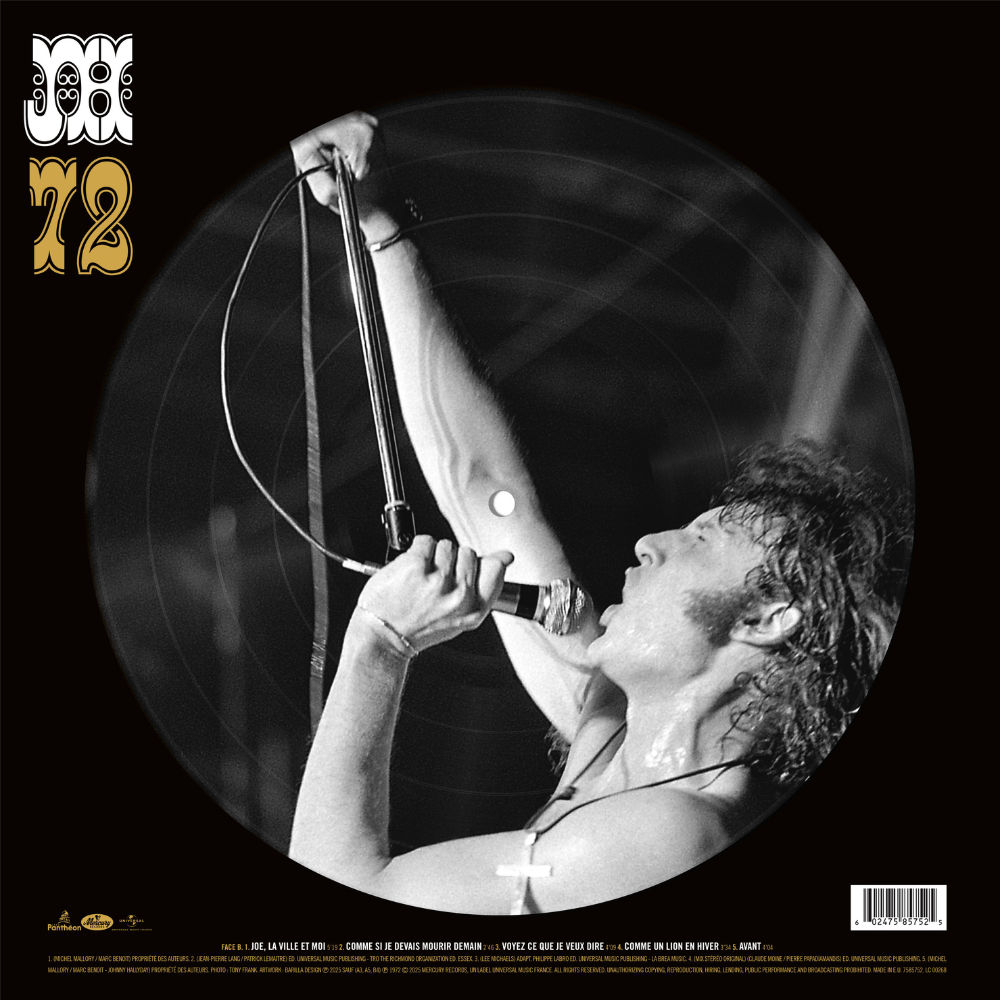 Johnny 72 - Picture Vinyle (Exclusivité Boutique)