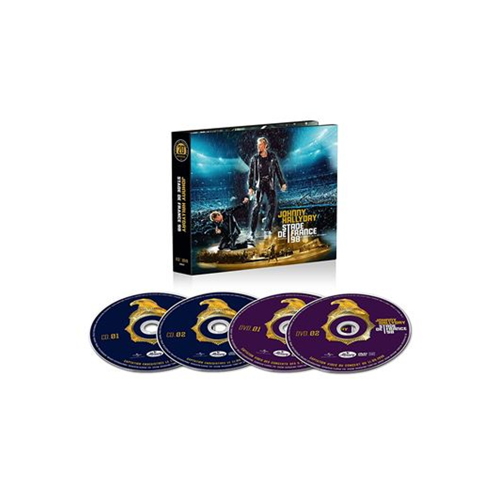 Stade De France 98 - 20th anniversary - 2CD + 2DVD