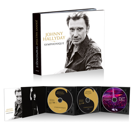 Johnny Hallyday Symphonique (Dédicacé par Yvan Cassar) - 2CD + DVD