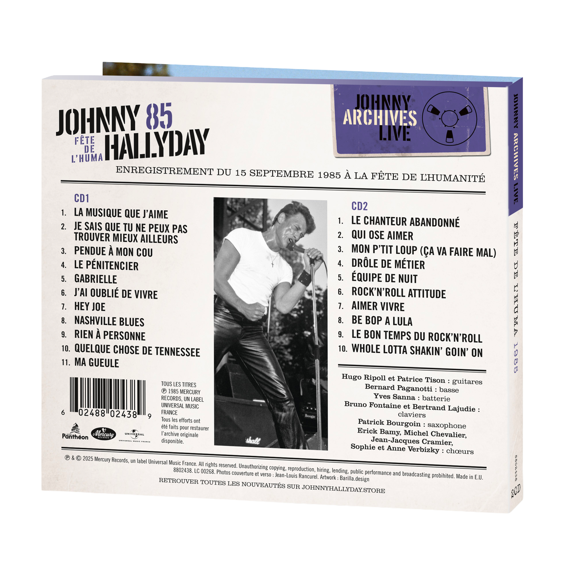 FÊTE DE L'HUMA 1985 - 2CD