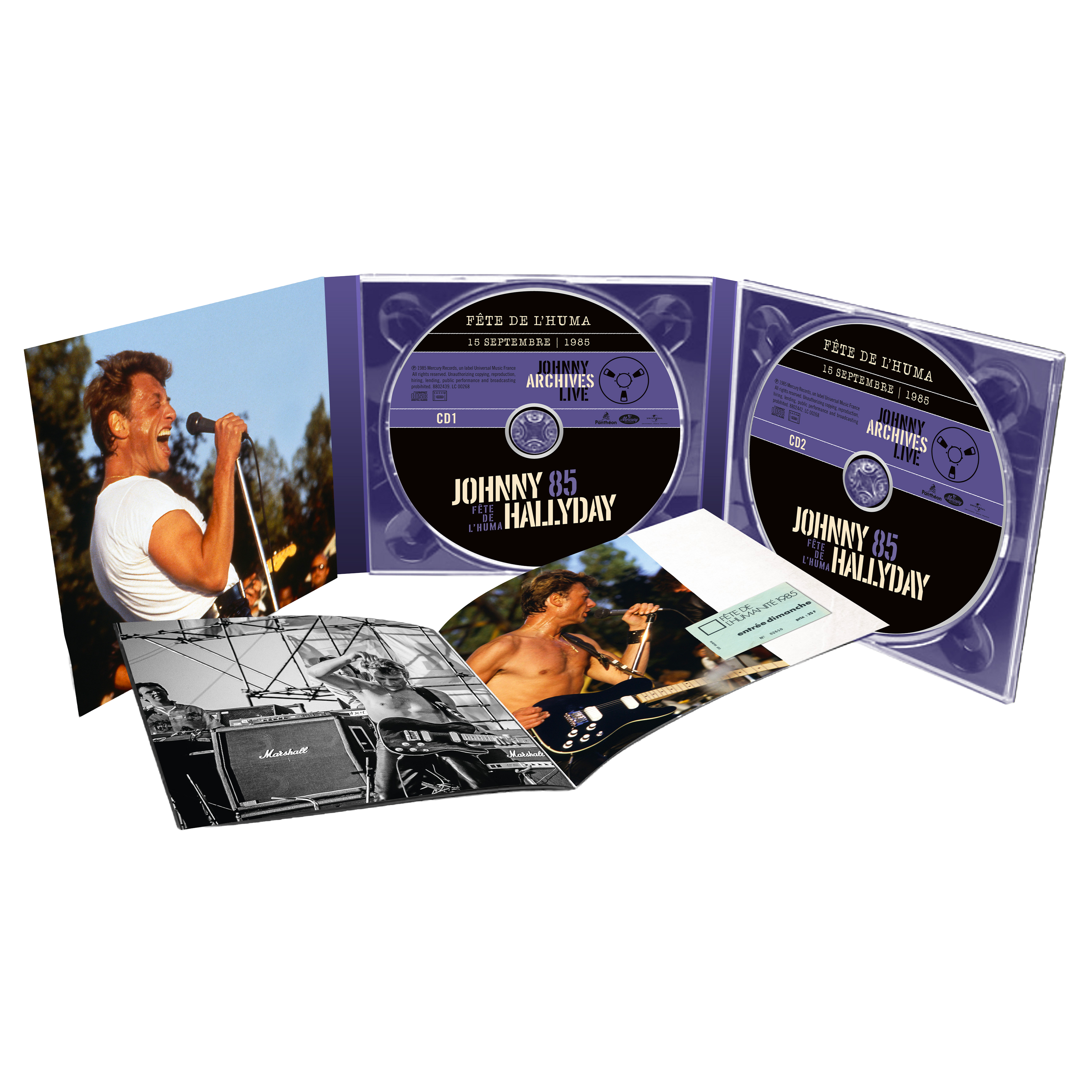 FÊTE DE L'HUMA 1985 - 2CD