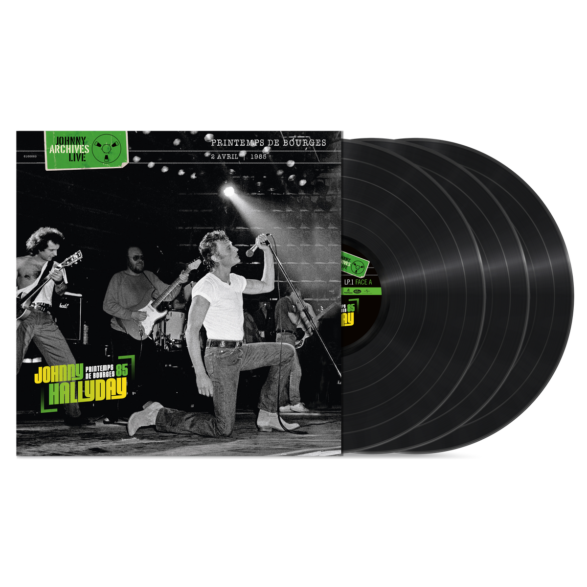 LIVE BOURGES 85 - 3LP TIRAGE NUMÉROTÉ + POSTER