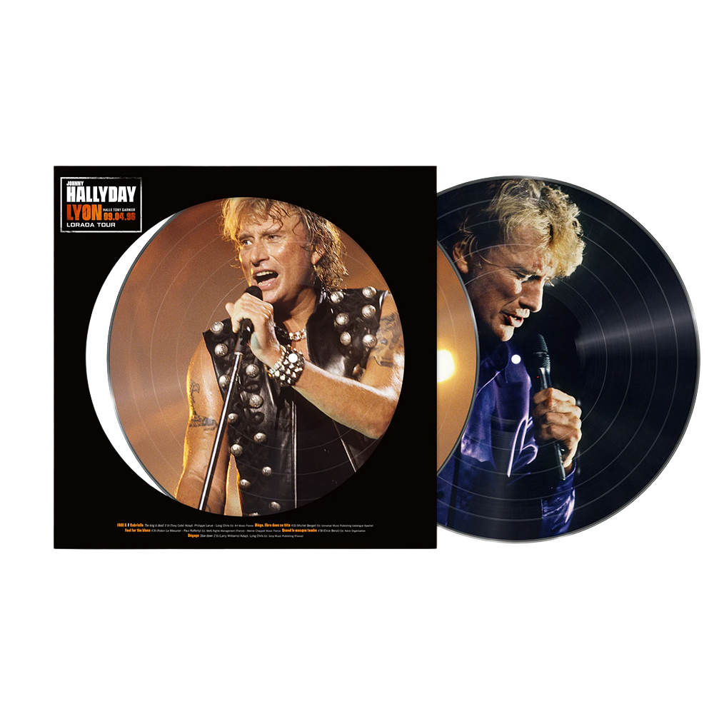 LORADA TOUR - PICTURE VINYLE - LYON AVRIL 96 - EXCLUSIVITÉ BOUTIQUE