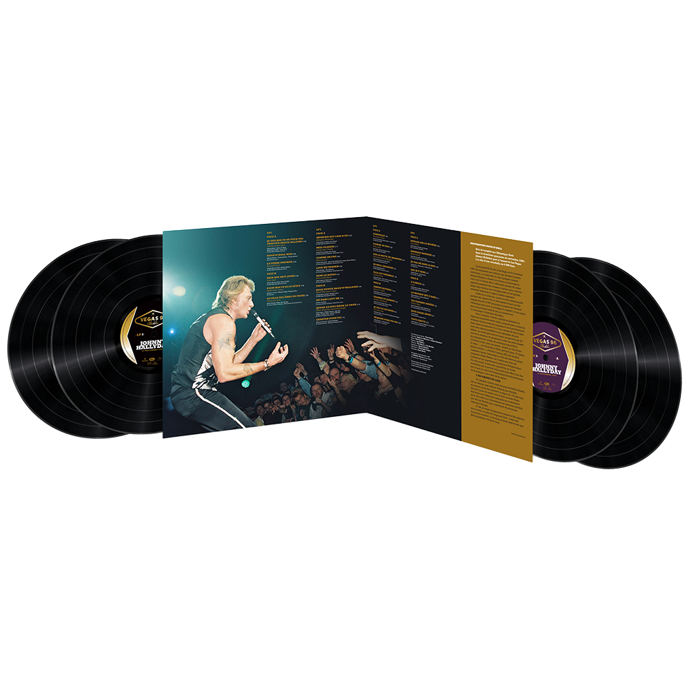 VEGAS 96 - 4LP LIVE LAS VEGAS 96 - PREMIERS NUMÉROS EN EXCLUSIVITÉ BOUTIQUE