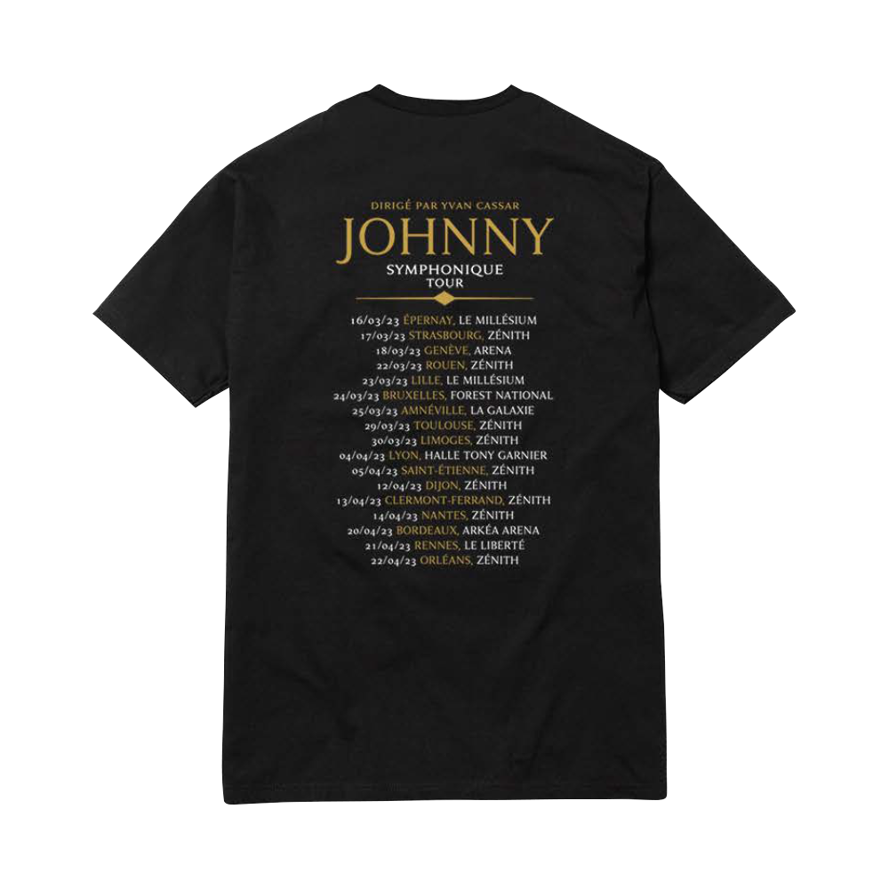 Johnny Symphonique - Tee-shirt Noir