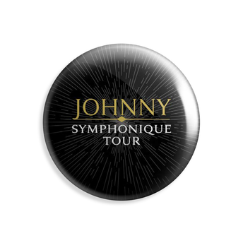 Johnny Symphonique - Badge noir