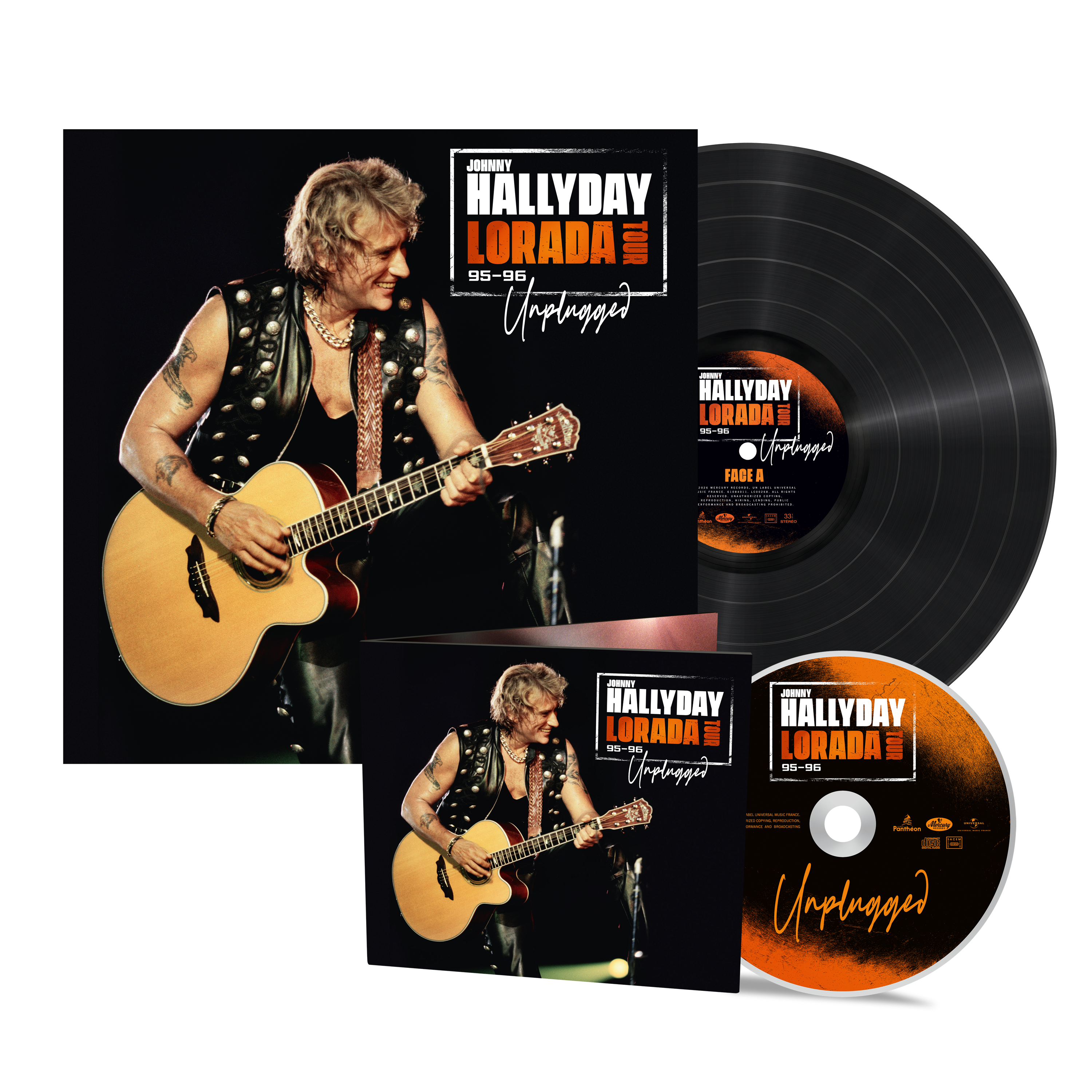LORADA TOUR - PACK VINYLE + CD UNPLUGGED - EXCLUSIVITÉ BOUTIQUE