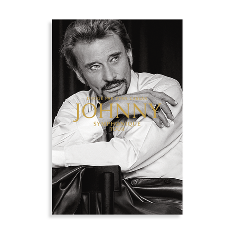 Johnny Symphonique - Affiche portrait Johnny