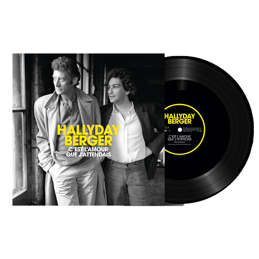 ROCK’N’ROLL ATTITUDE 45T INÉDIT « C’EST L’AMOUR QUE J’ATTENDAIS » en duo avec Michel Berger