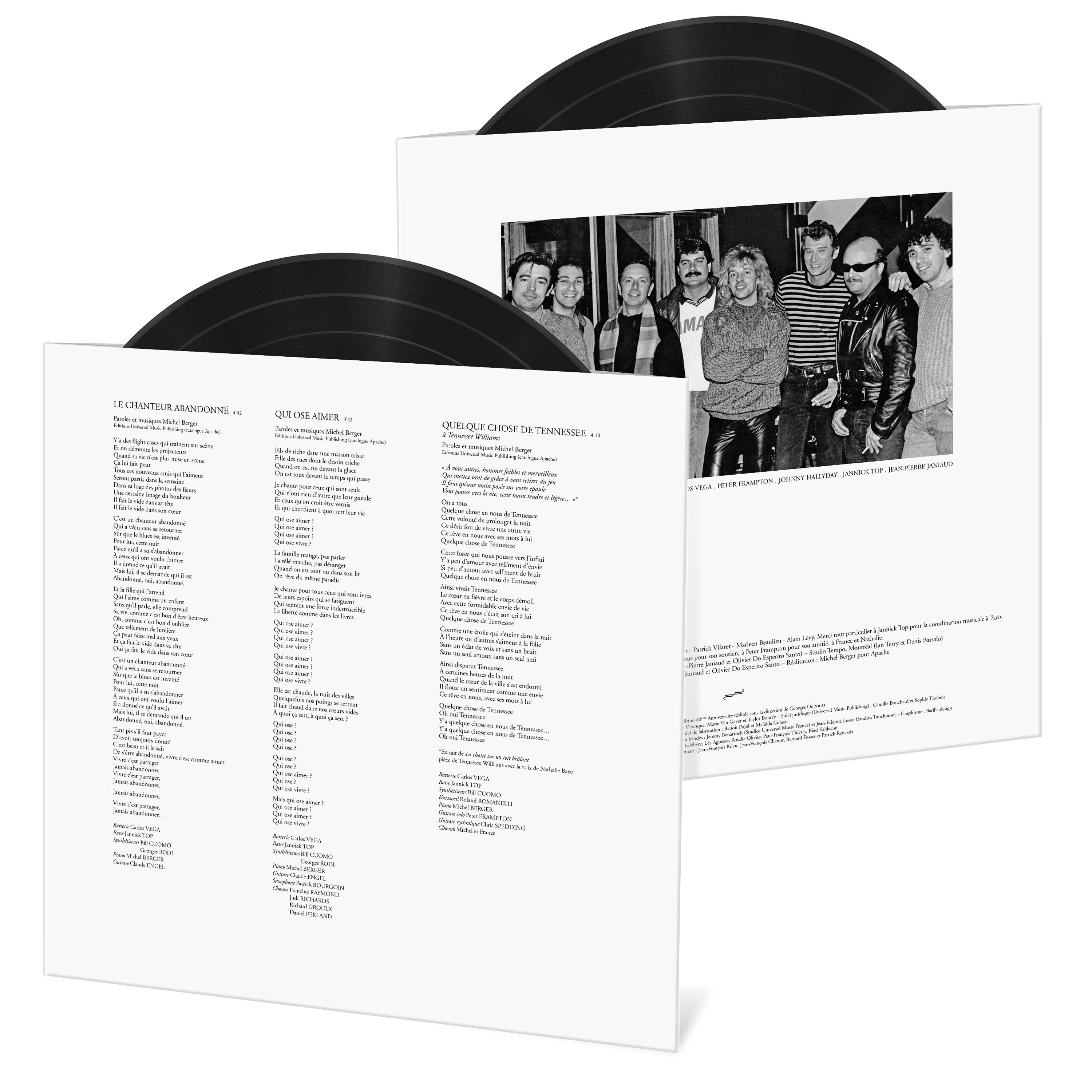 DOUBLE VINYLE ROCK’N’ROLL ATTITUDE - 40ème ANNIVERSAIRE - INCLUS 1 TITRE INÉDIT + 2 TITRES BONUS - TIRAGE LIMITÉ ET NUM. 4.000ex