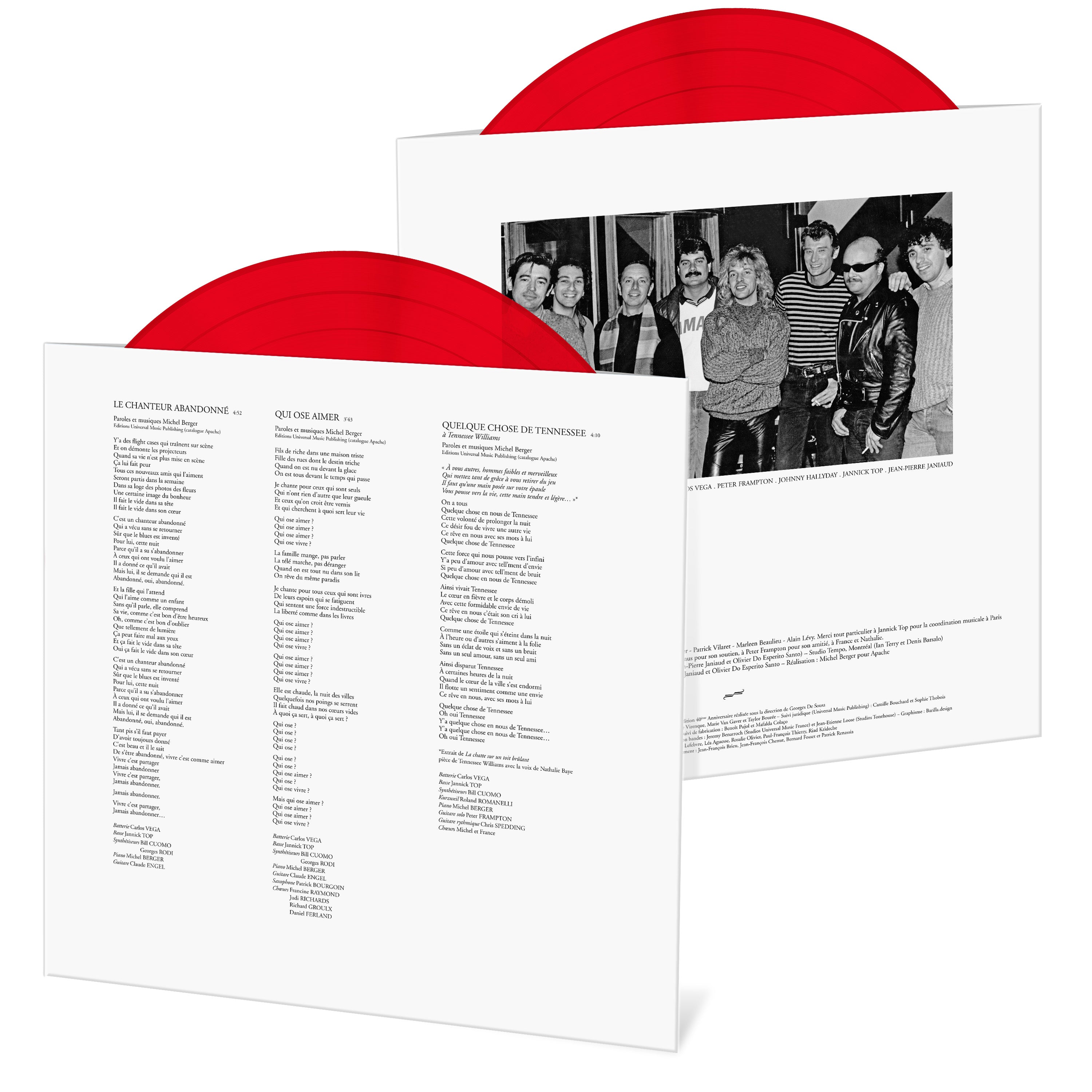 DOUBLE VINYLE ROCK’N’ROLL ATTITUDE - 40ème ANNIVERSAIRE - NCLUS 1 TITRE INÉDIT + 2 TITRES BONUS - TIRAGE LIMITÉ ET NUM. 4.000ex