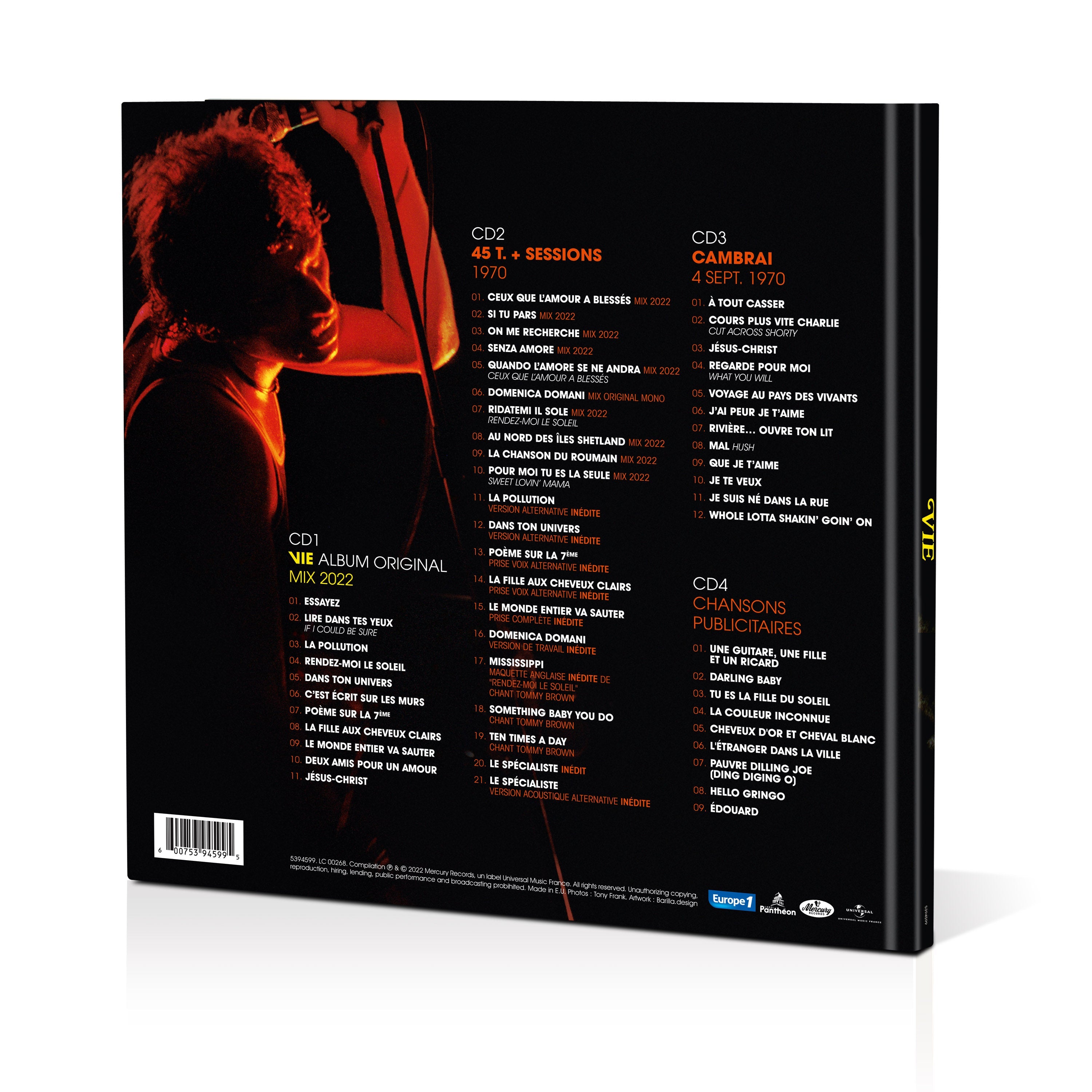 JOHNNY 70 - COFFRET SUPER DELUXE ÉDITION - 4CD - TIRAGE LIMITÉ ET NUMÉROTÉ
