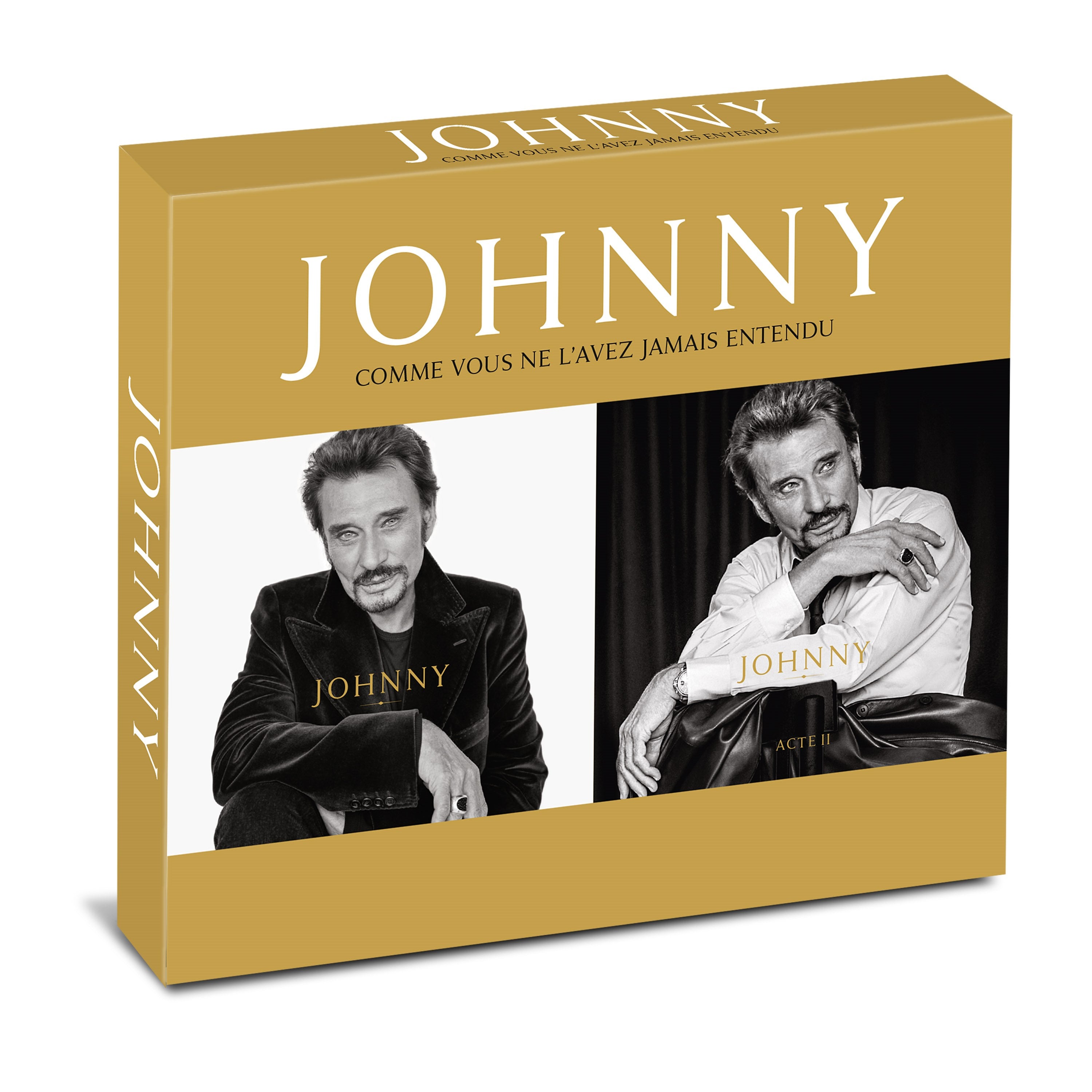 Symphonique Johnny + Johnny Acte II - 2 CD – Store Johnny Hallyday