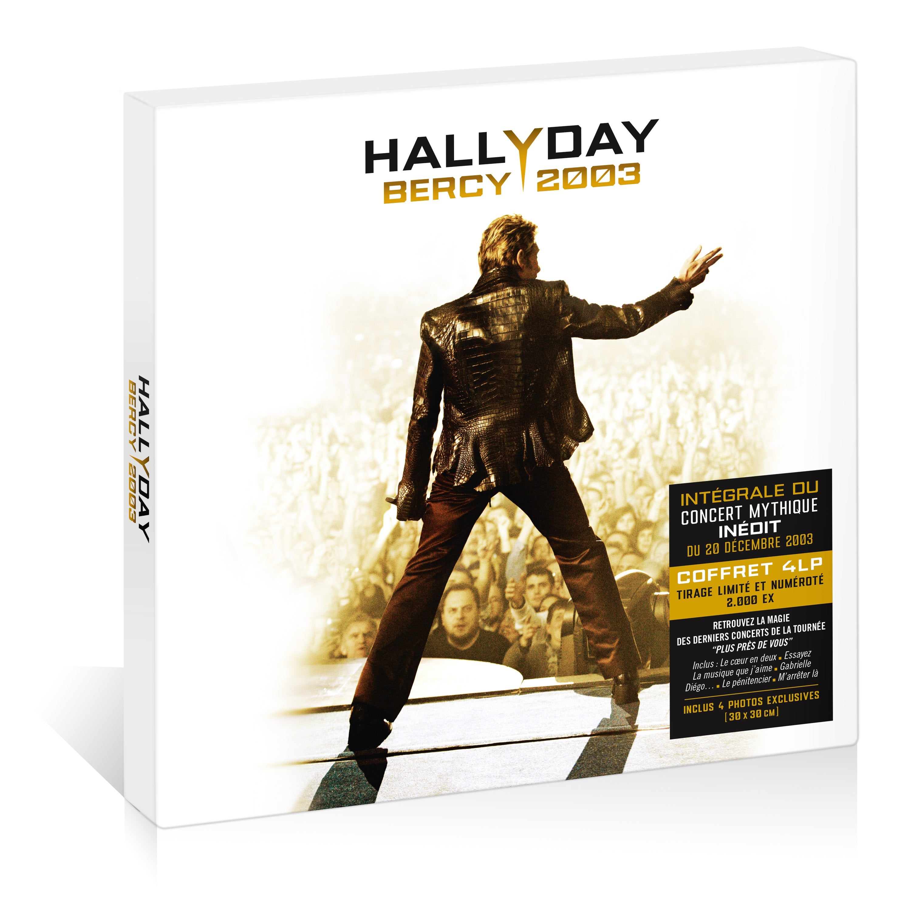 Bercy 2003 - Coffret 4 vinyles - Édition limitée et numérotée (500 premiers numéros sur le store)