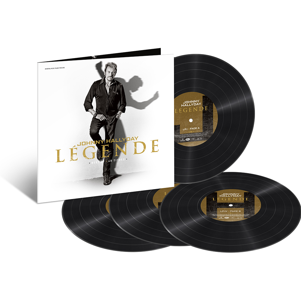 LEGENDE Best Of 40 titres - 4 Vinyles - Tirage limité et numéroté
