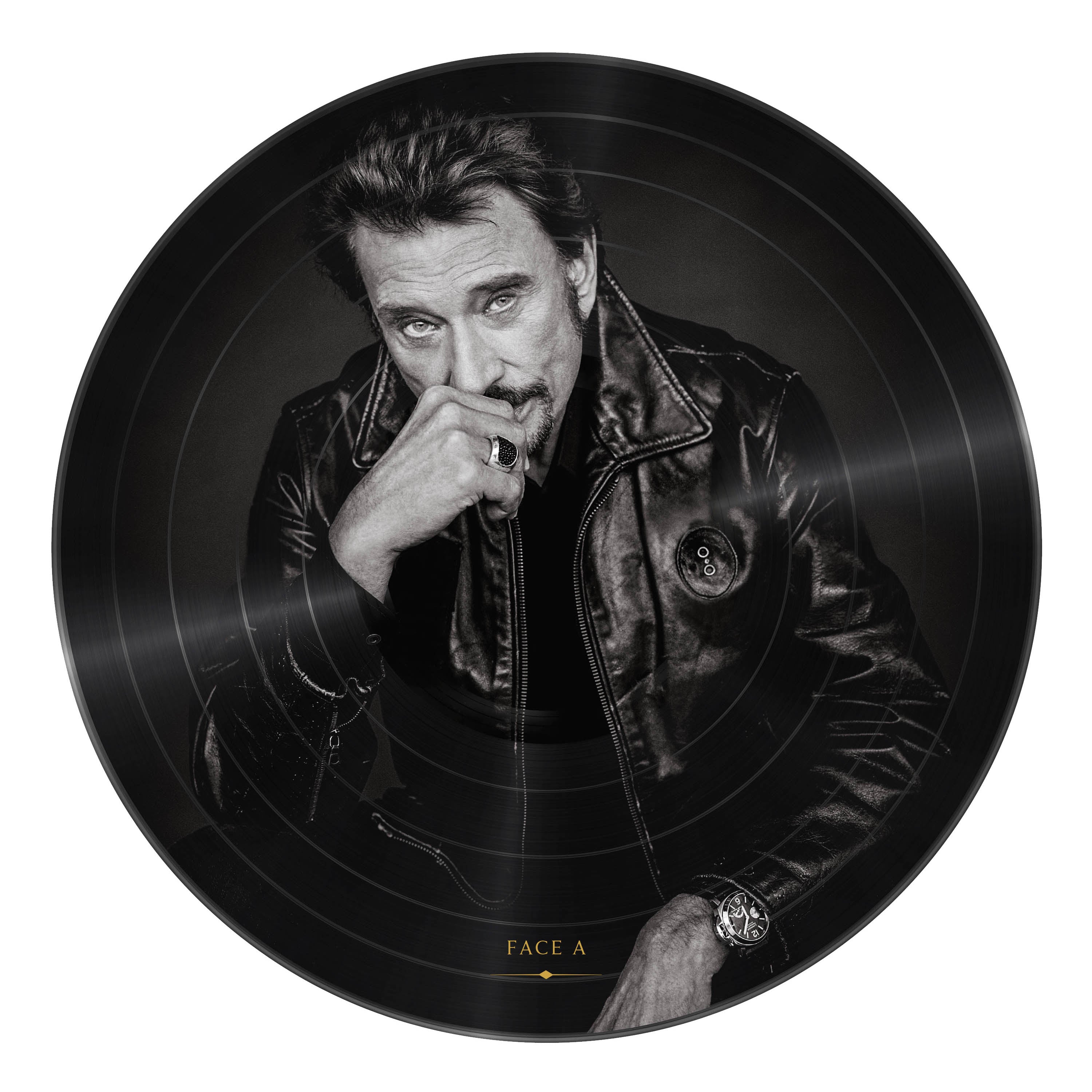 JOHNNY ACTE II - Picture vinyle numéroté