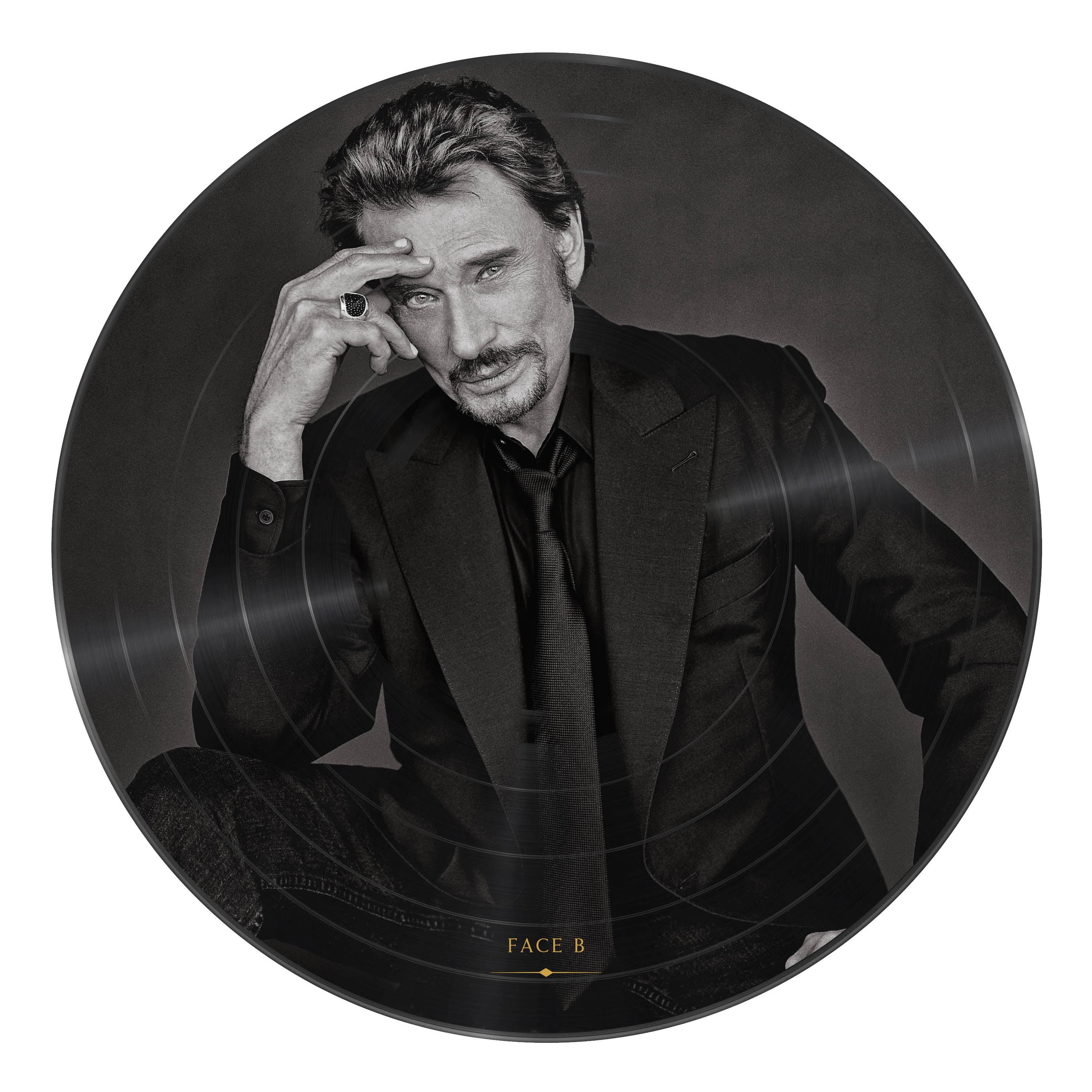 JOHNNY ACTE II - Picture vinyle numéroté