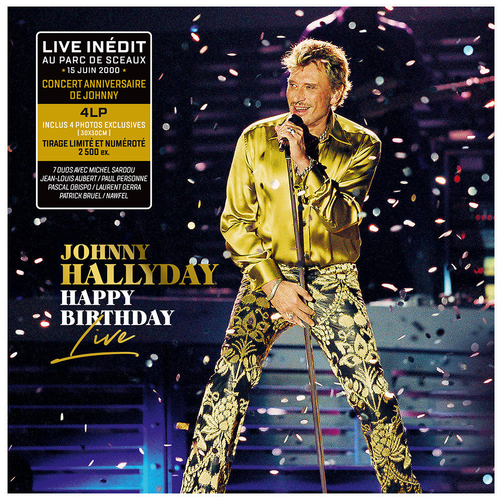 Happy Birthday Live | Coffret 4 vinyles - Parc de Sceaux 15.06.2000