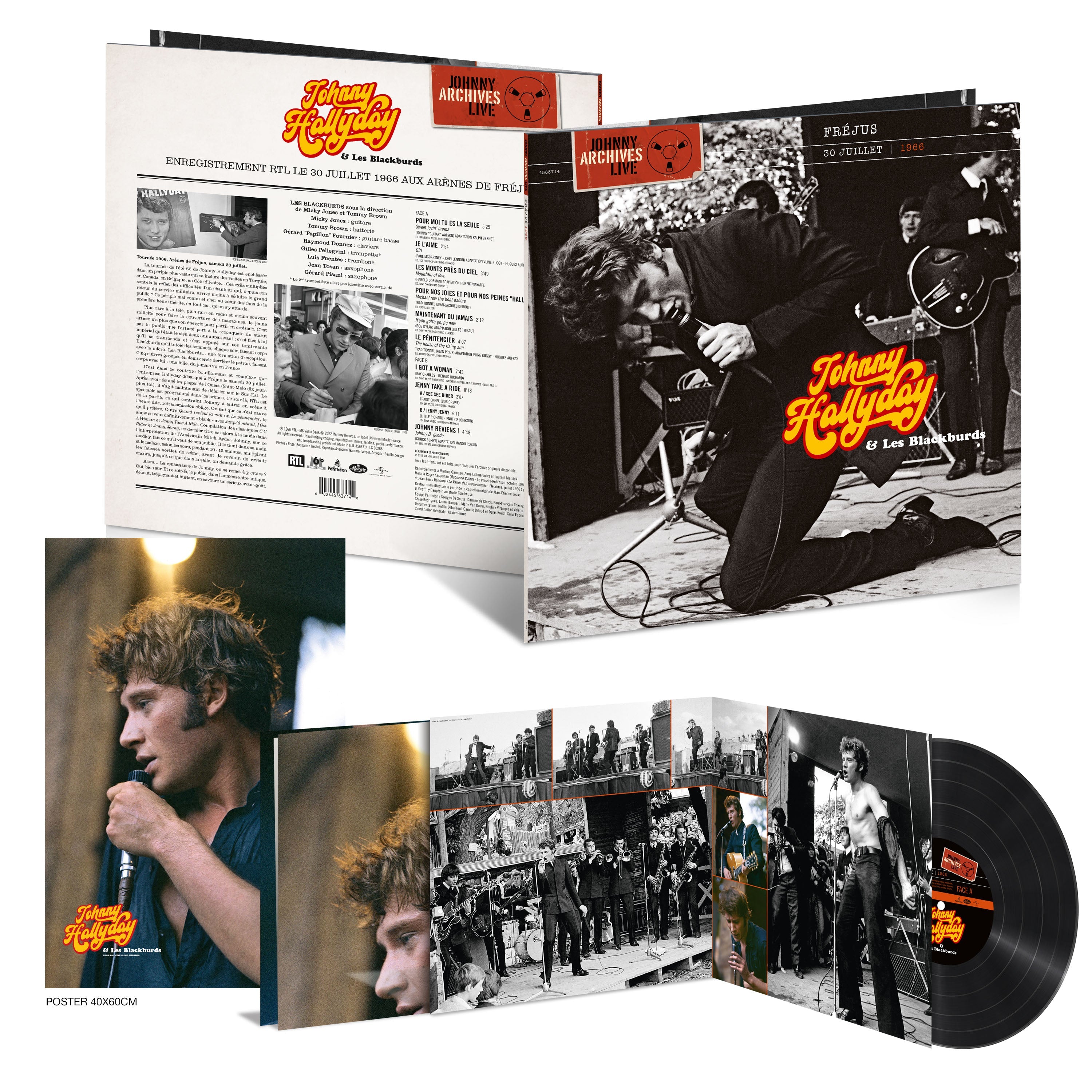 Fréjus 30 Juillet 1966 - Vinyle et Poster inclus